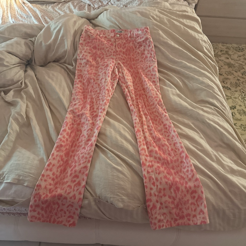 Vintage Moschino leopard print pants - Picture 2 of 5